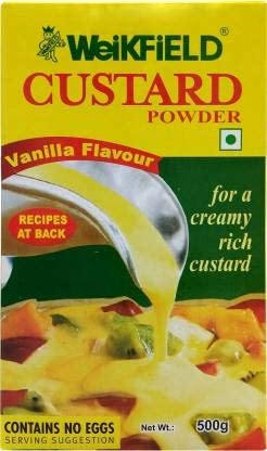 Weikfield Custard Powder Vanilla Flavour - 500gm