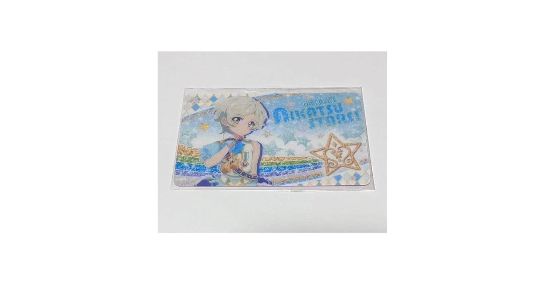 【138】アイカツスターズ　騎咲レイ　ハート缶バッジ　ファン証明書 138】アイカツスターズ 騎咲レイ ハート缶バッジ ファン証明書
