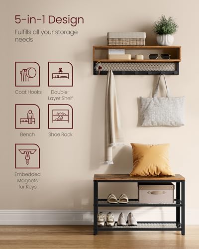 Catálogo para Comprar On-line Bancos con perchero más recomendados. 18 Imagen adicional