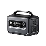 UGREEN ポータブル電源 リン酸鉄 680Wh 蓄電池 600W(最大1500W) AC/DC/USB出力 1.5時間満充電 純正弦波 アプリ操作 パススルー機能 出力ポート*12 10年以上寿命 40dBで静音 ポータブル バッテリー 発電機 車中泊/防災グッズ/省エネ/節電停電対策/非常用電源/津波/地震/台風 大手電気車会社と共同開発 【PowerRoam600】