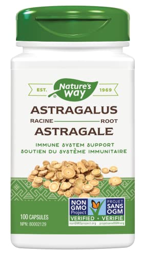 Nature's Way Astragalus Root Capsules, 470 Mg, 100-Count #TOP23
