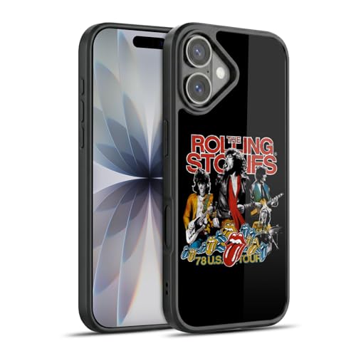 Coque gel iPhone 17 Rolling Stones 1978 design vintage et robuste