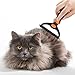 XLCL pet Pet Grooming Tool - 2 Sided Undercoat Rake for Cats and Dogs - Safe Dematting Comb for Easy Mats & Tangles Removing - No More Nasty Shedding and Flying Hair