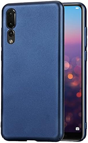 Funda Fermezza Smartphone Custodie Bicchiere Schermo Protettore per Huawei P20 Pro Blu Funda Fermezza Smartphone Custodie Bicchiere Schermo Protettore per Huawei P20 Pro Blu