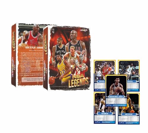 Image of Educational & Entertainment Trump Cards (NBA Legends)