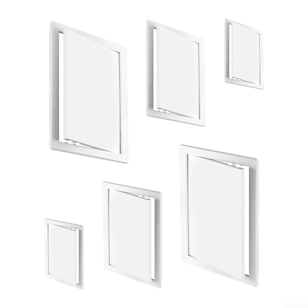 Pannello di accesso verniciabile, pannelli in plastica ABS per portello di ispezione, copertura della scatola dei fusibili, per pareti e soffitto, nasconde fili, metri, tubi (300 x 300 mm)