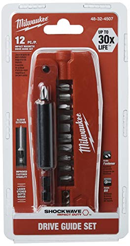 Milwaukee Shockwave Impact Drive Guide Set - 12 Piece #TOP3