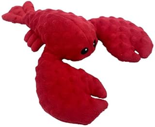 Pet Lou Dotty Friends Lobster Dog Stuffed Toy, 12-inch Length