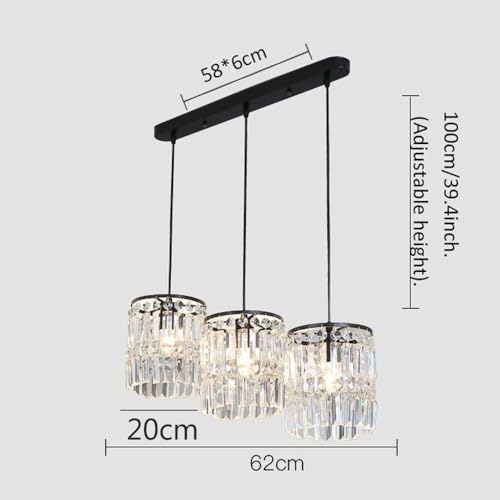 Suspension réglable noire éliminant les ombres sur table et îlot - 8
