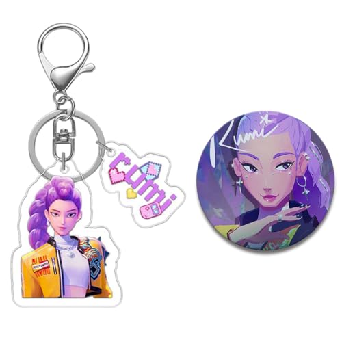 DEFGNOP Merchandising K pop, Llaveros e Insignias, Colgantes de Mochila de Acrílico,...