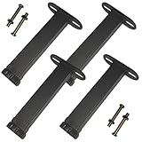 1. Hauteur réglable : la hauteur peut être ajustée en tournant la vis inférieure, la plage réglable : 0 ~ 2 cm, adaptée aux sols inégaux, stable et ne tremble pas.