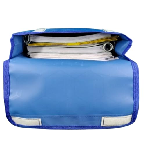 Image of Rexine Document File Folder (Blue)