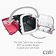 Catit Cabrio Carrier, Transportbox fuer Katzen, 51 x 33 x 35cm, rot/grau