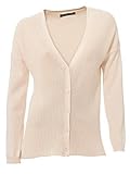patrizia dini lederjacke  Patrizia Dini Damen Designer-Cardigan, Nude, Größe:38
