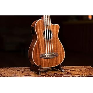 Ortega Guitars Basse de Voyage électro-acoustique – Série Lizard – Ukulélé Basse – housse incluse – Acacia, Acajou… - Les Beatles, Paul McCartney, John Lennon, RIngo Starr, George Harrison Ortega Guitars Basse de Voyage électro-acoustique - Série Lizard - Ukulélé Basse - housse incluse - Acacia, Acajou… – Image 4