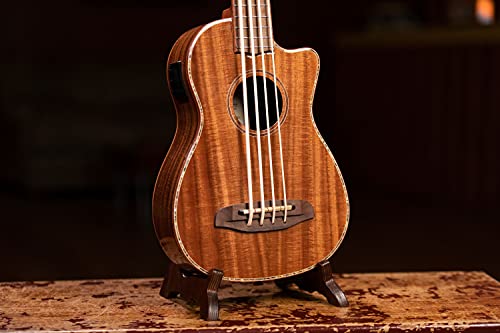 Ortega Guitars Basse de Voyage électro-acoustique – Série Lizard – Ukulélé Basse – housse incluse – Acacia, Acajou… - Les Beatles, Paul McCartney, John Lennon, RIngo Starr, George Harrison Ortega Guitars Basse de Voyage électro-acoustique - Série Lizard - Ukulélé Basse - housse incluse - Acacia, Acajou… – Image 5