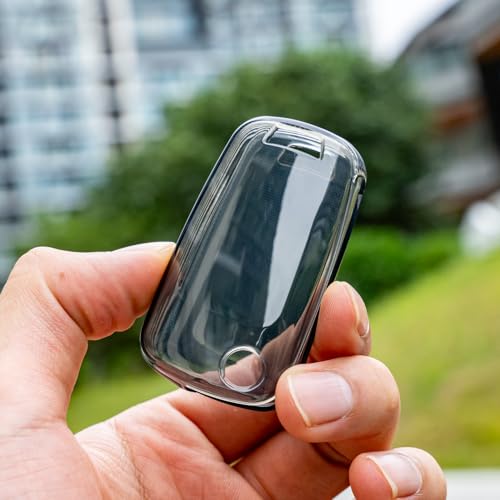 Capa para chaveiro TPU com 4 botões para chave de carro, compatível com Equinox Camaro Cruze Malibu