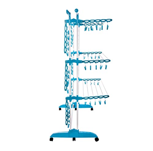 Corde à linge 44m BeProHome TendoSpazio Supra étendoir robuste 40kg
