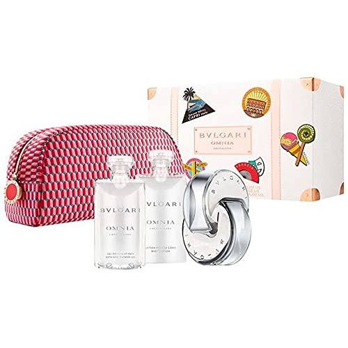 Omnia Crystalline by Bvlgari, 4 Piece Gift Set for Women