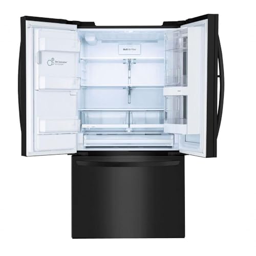 Geladeira Smart Lg Inverter French Door Instaview Door-in-door 660l Black Inox Thinq Gm-x288nqxh 127v