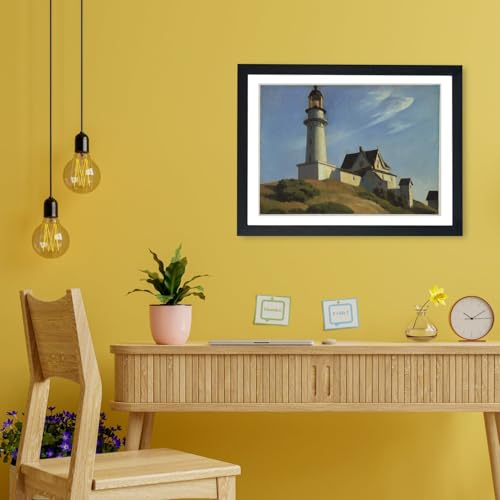 Affiche Phare à deux lumières d'Edward Hopper pour salon moderne - 2