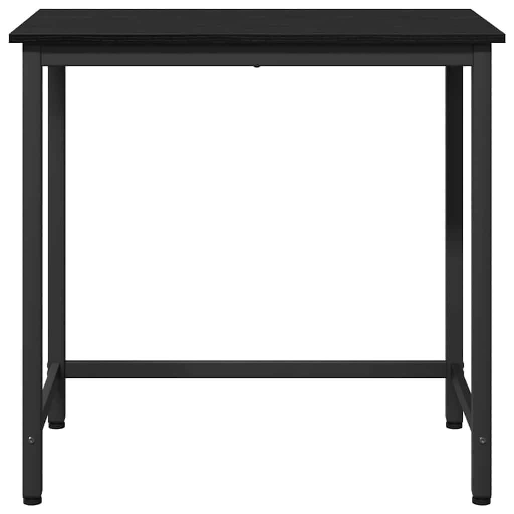 Bureau Chêne Noir 100 x 50 x 76,5 cm, Bois d'Ingénierie et Acier