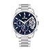 Produktbild Tommy Hilfiger Multi Zifferblatt Quarz Uhr für Herren mit Silbernes Edelstahlarmband - 1710448