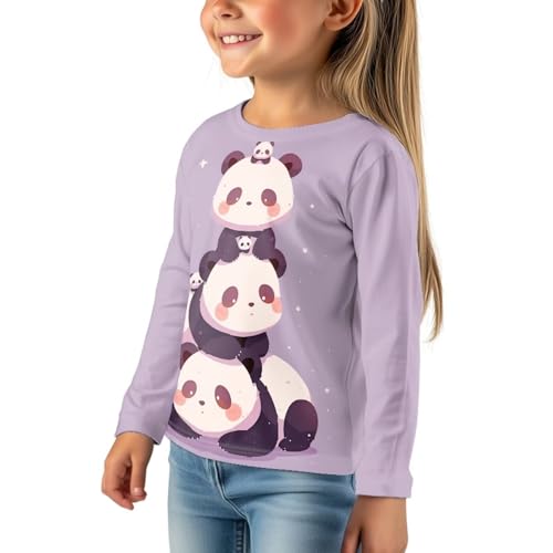 Image of Uourmeti Girls Graphic Tees Long Sleeve T Shirts for Teens Casual Tshirts Junior Sportswear Fall Tops