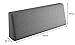 sunnypillow Palettenkissen mit abnehmbarem Bezug Kaltschaum Palettenauflage Palettenpolster Palettensofa Sitzkissen Rückenlehne Indoor Outdoor Rückenkissen 120x40x20/10cm Grau