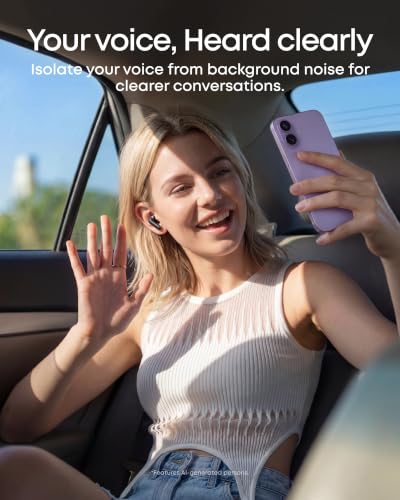 Image of Soundcore Anker P42i Wireless Earbuds with Adaptive ANC for Daily Noise