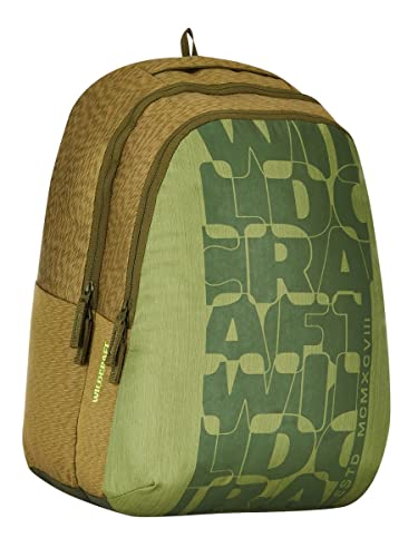 Image of Wildcraft Blaze 35L 2 Compartment Backpack with Rain Cover(12951) (Olive)