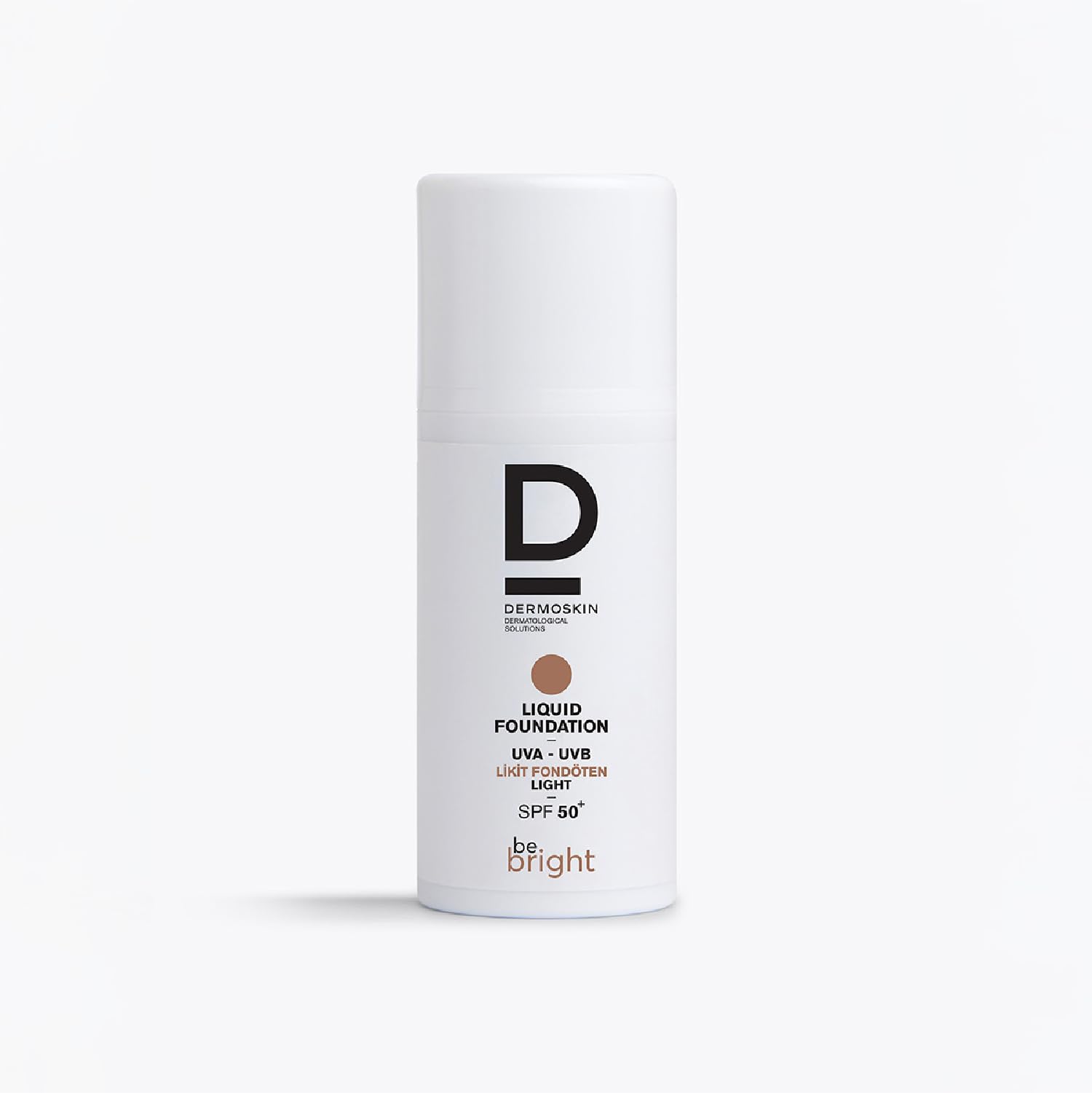 Dermoskin Be Bright SPF50+ Likit Fondöten 33ml - Light