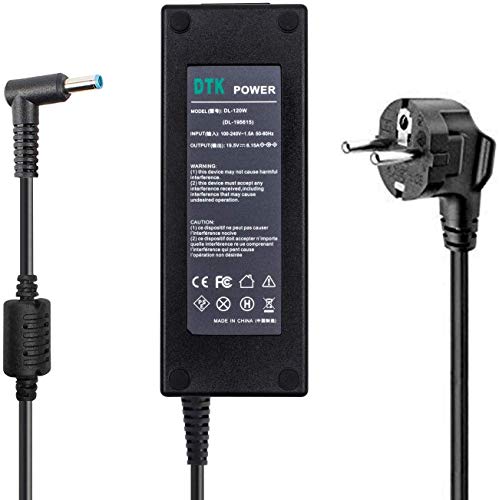 DTK 19.5V 6.15A 120W Cargador de computadora portátil Fuente de alimentación Cargador de batería para HP Envy TouchSmartde Cargador de computadora portátil 4.5 x 3.0 mm