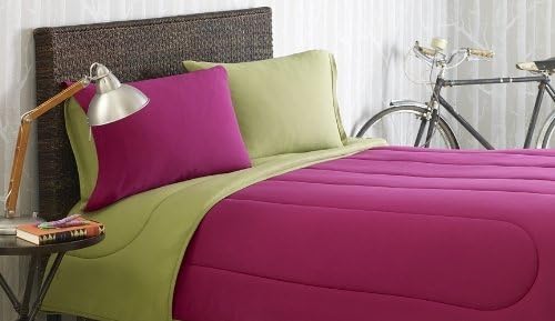 Columbia Jersey Comforter Set, Hollyberry, Twin
