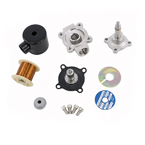 Électrovanne en Laiton Eviter Fuite Eau Vanne Solénoïde 12V 1.5 Pouce NF - 3