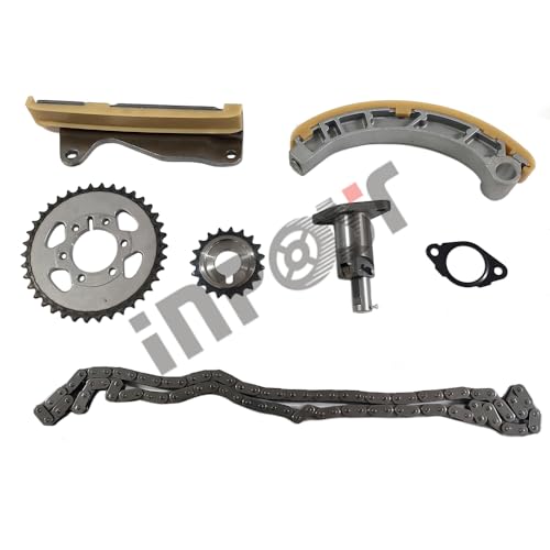 INPOST Timing Chain Kit compatible with Isuzu 4JJ1 4JK1 4JJ1-TC 4JK1-TC D-MAX Rodeo 2.5L 3.0L CRDi DiTD TFR TFS