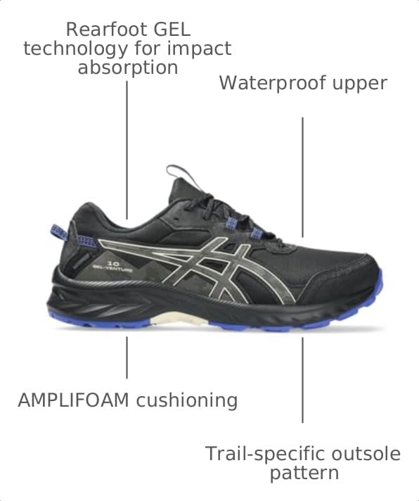 Image of ASICS Men's Gel-Venture 10 Running Shoes