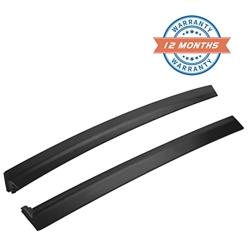 Zonfant Left & Right Windshield A-Pillar Trim Molding, Driver & Passenger Side Windscreen A-Pillar Molding Trim Panel Compatible With 1992-1995 Honda Civic 2Dr 3Dr, Replace#72430-Sr3-003,72470-Sr3-003 #TOP6