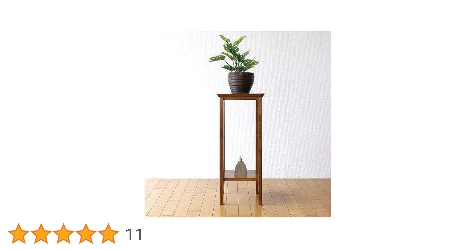 北欧 カントリー 木製 花柄 花台 花瓶台 フラワースタンド ガーデンテーブル 41oxYZc-REL.jpg_BO30,255,255,