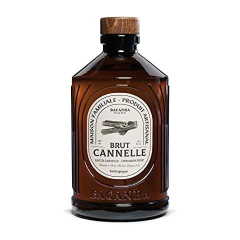 Bacanha Sirop Brut de Cannelle Bio 400 ml - Bio Zimt Sirup aus Frankreich Cover