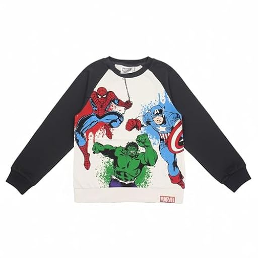 CERDÁ Life´S Little Moments Sudadera Avengers diseño Original y Licencia Oficial / Ropa Infantil cómoda, Abrigada día, 4 años Unisex niños | Ya disponible en tu tienda friki favorita! En mundofriki.es!