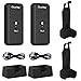 ChunHee Wireless Home Intercom System for Elderly, 1/2 Mile Intercom System for Home Use Two-Way Communication Caregiver Pager Nurse Calling Home Intercom System for Patient/Senior/Disabled/Pregnant