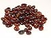 Cognac Baltic Amber Beads, Polished Baroque 6-8 mm, 10 grams