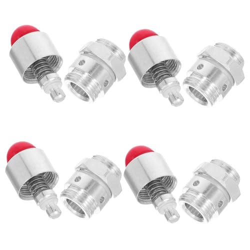 Alipis 4 Piezas Accesorios para Olla Presión Válvulas de Escape y Precisas Control Óptimo de Presión Liberación Rápida de Vapor Repuestos Compatibles para Cocina