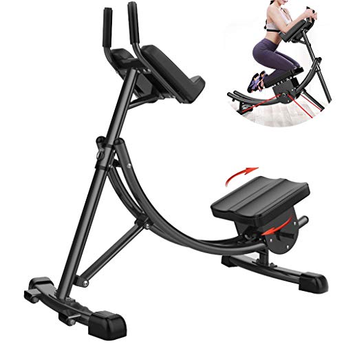 Banco plegable de entrenamiento abdominal, máquina de entrenamiento abdominal para el hogar, montaña rusa para fuerza central, equipo de fitness unisex para gimnasio en casa, dispositivo de ejercicio