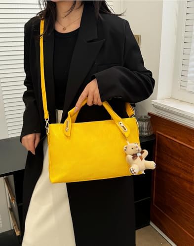 Women's PU handbag, fashionable shoulder crossbody bag, suitable for commuting, leisure and travel image 3