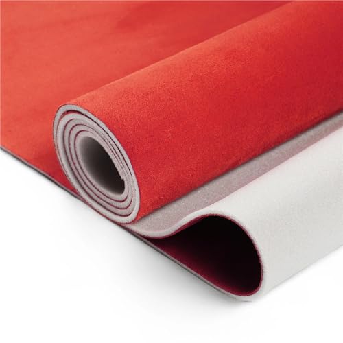 Ciel de toit voiture daim rouge pour aménager l'intérieur de votre van