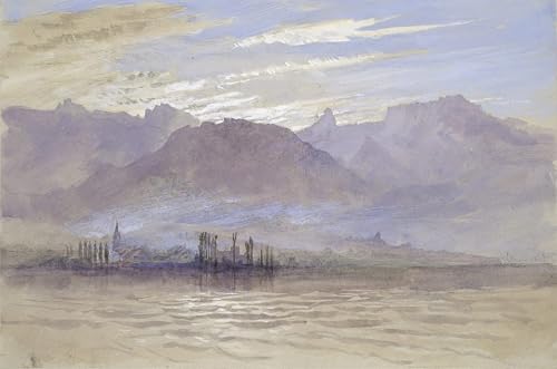 Matin de printemps vent du nord est John Ruskin Impression Toile 60x90cm