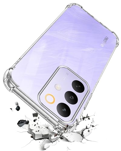 Image of Jkobi Shockproof Crystal-Clear Back Cover for Realme C85 5G | Realme Narzo 90x (Anti Yellow Case | Drop & Camera Protection | Hard Polycarbonate)