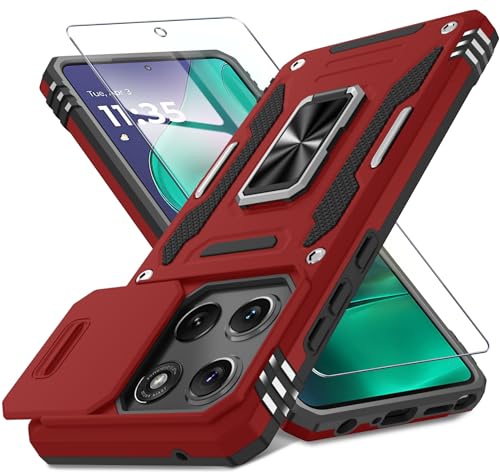 Coque Moto G Stylus 5G 2025 avec protège-caméra coulissant antichoc